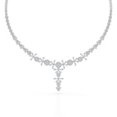 3.96 CT Lab Grown Diamond Drop Necklace